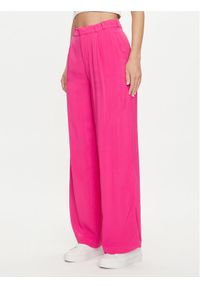 only - ONLY Spodnie materiałowe Nova 15306567 Różowy Wide Leg. Kolor: różowy. Materiał: wiskoza