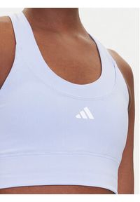 Adidas - adidas Biustonosz sportowy Run Pocket JI5991 Fioletowy Slim Fit. Kolor: fioletowy. Materiał: syntetyk. Sport: bieganie #5