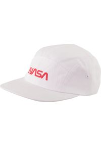 Czapka K1X X NASA Biała - Unisex i Oddychająca. Kolor: biały. Styl: sportowy