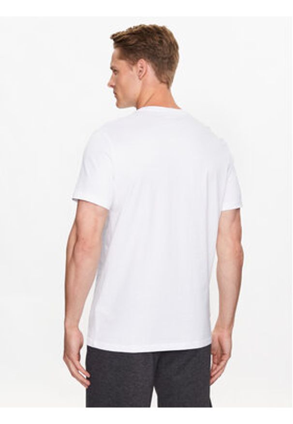4f - 4F T-Shirt 4FSS23TTSHM539 Biały Regular Fit. Kolor: biały. Materiał: bawełna