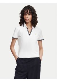 Beverly Hills Polo Club Polo P-SS26W-P0300 Biały Regular Fit. Typ kołnierza: polo. Kolor: biały. Materiał: bawełna #1