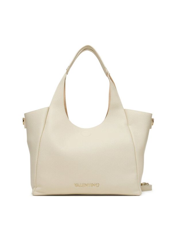 VALENTINO - Valentino Torebka Futura VBS9A801 Écru. Kolor: kremowy. Materiał: skórzane