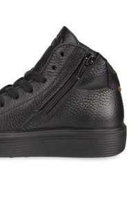 ecco - ECCO Sneakersy Soft 60 K 71382201001 Czarny. Kolor: czarny. Materiał: skóra #7