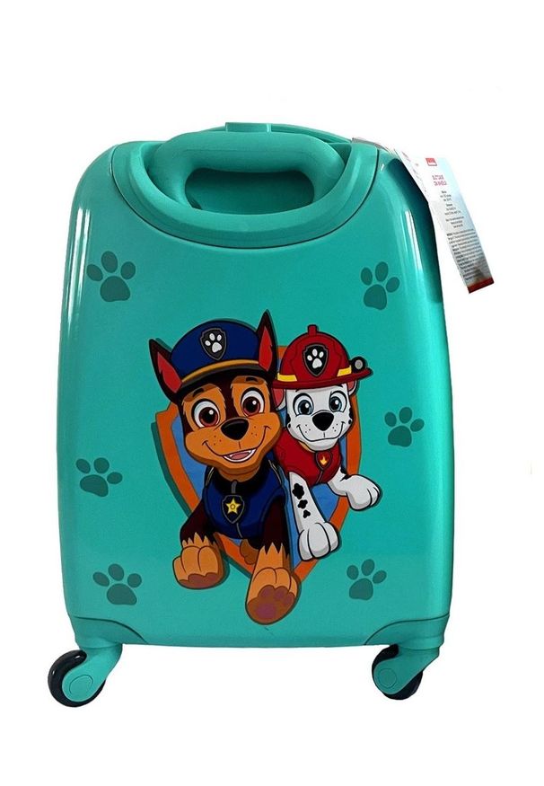 Nickelodeon Psi Patrol na kółkach - turkusowa duża. Kolor: turkusowy. Materiał: materiał. Styl: wakacyjny
