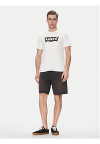 Levi's® T-Shirt Original Housemark 22489-0163 Biały Regular Fit. Kolor: biały. Materiał: bawełna