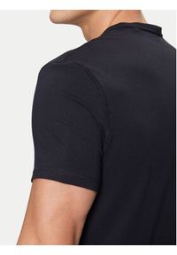 Guess T-Shirt M5RI14 J1314 Granatowy Slim Fit. Kolor: niebieski. Materiał: bawełna