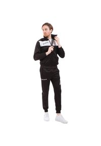 Dres Givova Tuta Visa Black. Kolor: czarny, biały, wielokolorowy. Materiał: dresówka. Sport: piłka nożna