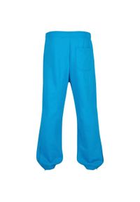 Urban Classics - Męskie Spodnie Dresowe. Kolor: niebieski. Materiał: dresówka. Długość: długie