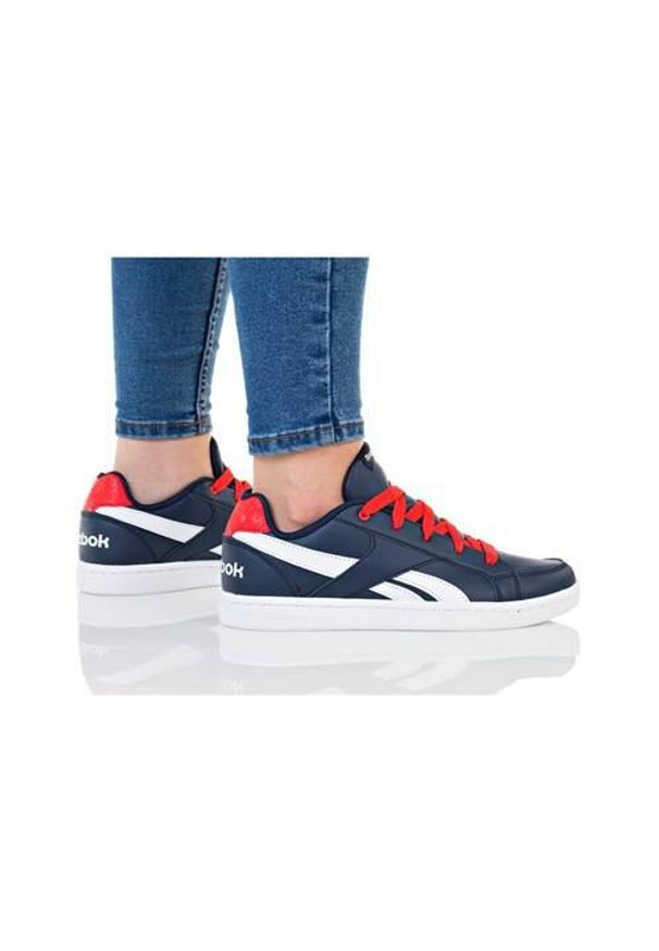 Reebok - Buty na co dzień młodzieżowe REEBOK ROYAL PRIME eko skóra. Okazja: na co dzień. Zapięcie: sznurówki. Kolor: czarny. Materiał: syntetyk, tkanina, materiał. Szerokość cholewki: normalna. Model: Reebok Royal. Sport: turystyka piesza