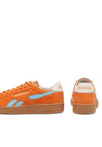 Reebok Sneakersy Club C Grounds 100074846 Pomarańczowy. Kolor: pomarańczowy. Materiał: zamsz, skóra. Model: Reebok Club #8