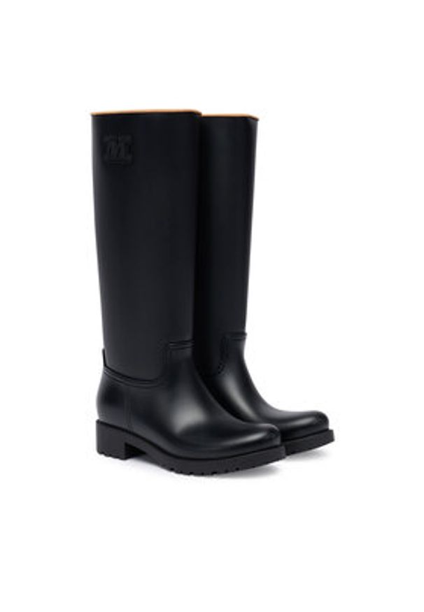 Max Mara Kalosze 2524796192600 Czarny. Kolor: czarny