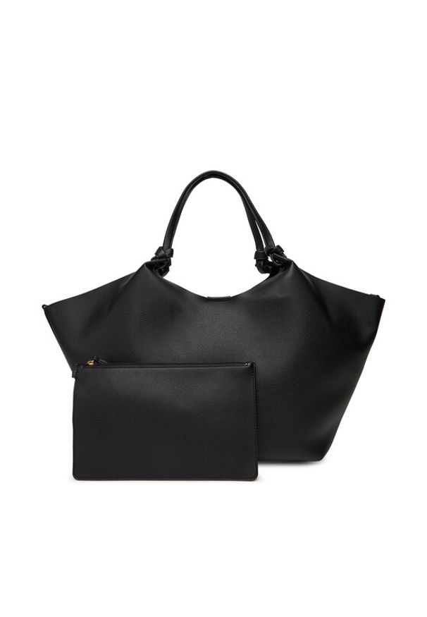 DKNY Torebka R42BAE48 Czarny. Kolor: czarny. Materiał: skórzane