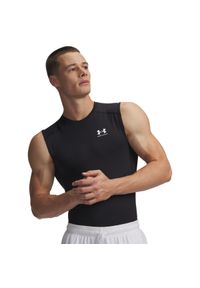 Koszulka męska treningowa Under Armour HeatGear Armour (1361522-001). Kolor: czarny. Sezon: lato. Sport: fitness #1