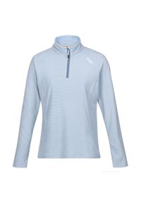 Regatta - Damski Polar Z Suwakiem Montes. Kolor: niebieski. Materiał: polar. Styl: sportowy. Sport: turystyka piesza #1