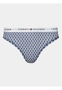 TOMMY HILFIGER - Tommy Hilfiger Stringi UW0UW04547 Niebieski. Kolor: niebieski. Materiał: bawełna #3