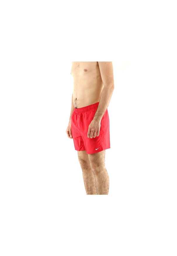 Szorty kąpielowe męskie Nike Essential 5" Volley. Kolor: czerwony