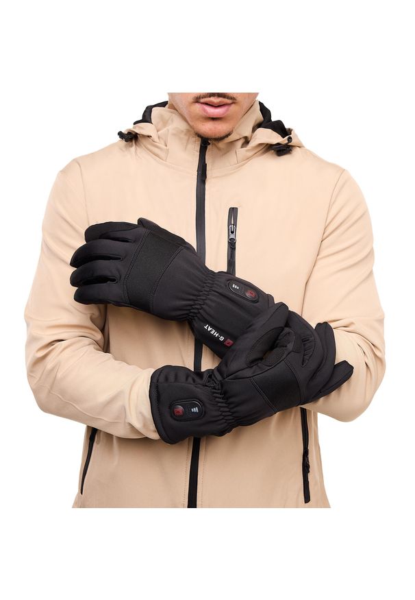 G-HEAT - Podgrzewane rękawiczki KOMFORT +. Kolor: czarny. Sezon: zima. Sport: kolarstwo, narciarstwo
