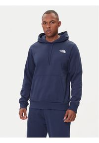 The North Face Bluza Simple Dome NF0A89FC Granatowy Regular Fit. Kolor: niebieski. Materiał: syntetyk