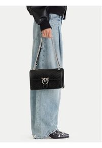 Pinko - PINKO Torebka Love One Light Classic AI 25-26 PLTT 106174 A2JC Czarny. Kolor: czarny. Materiał: skórzane #6