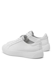 ecco - ECCO Sneakersy Street Tray W 29114301007 Biały. Kolor: biały. Materiał: skóra #4