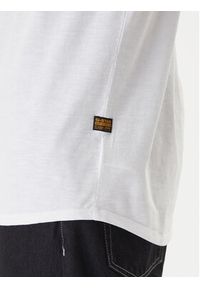 G-Star RAW - G-Star Raw T-Shirt Lash Back D26043-C372 Biały Relaxed Fit. Kolor: biały. Materiał: bawełna #4