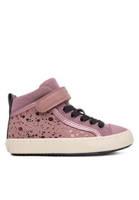 Sneakersy Geox. Kolor: różowy