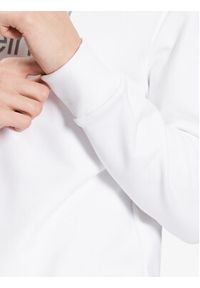 Calvin Klein Bluza Contrast Line Logo K10K111569 Biały Regular Fit. Kolor: biały. Materiał: bawełna #5