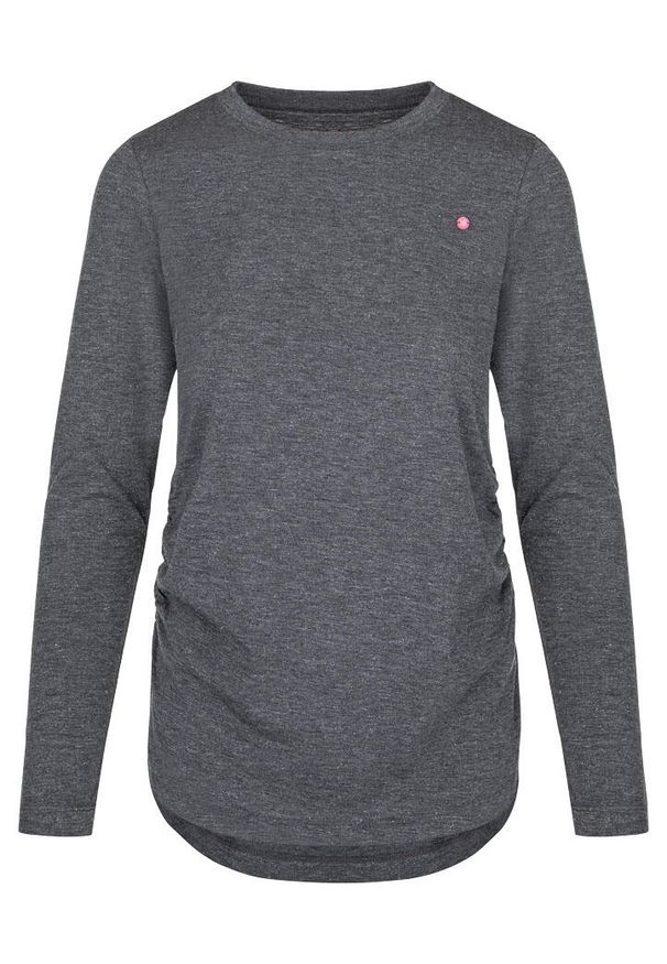 GLOMEX - LOAP Baxana Damska Koszulka z Długim Rękawem, Czarna XL. Kolor: czarny. Długość rękawa: długi rękaw. Długość: długie