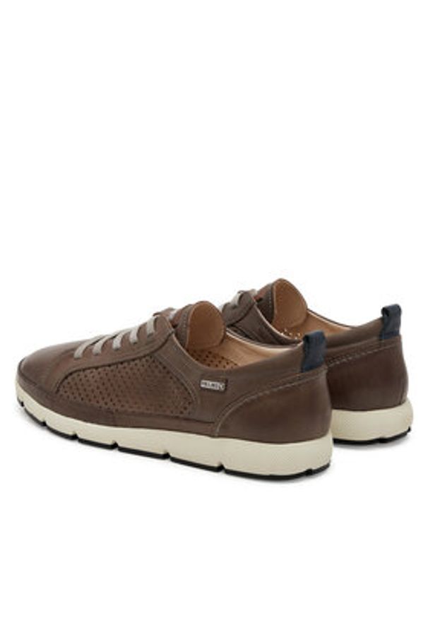 Pikolinos Półbuty M4A-6376C1 Szary. Kolor: szary. Materiał: skóra