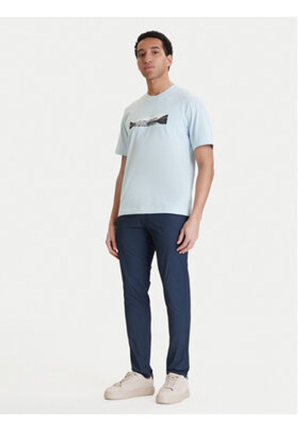 Jack & Jones T-Shirt Fusion 12289870 Biały Relaxed Fit. Kolor: biały. Materiał: bawełna