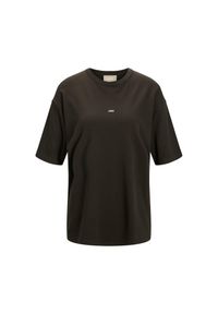 Duża koszulka damska JJXX caroline. Kolor: czarny. Materiał: bawełna. Sport: joga i pilates #1