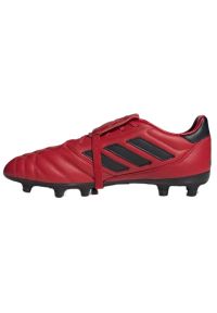 Adidas - Buty adidas Copa Gloro Fg M IE7538 czerwone. Kolor: czerwony. Materiał: skóra