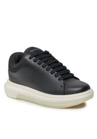 Emporio Armani Sneakersy X4X649 XR072 00002 Czarny. Kolor: czarny. Materiał: skóra