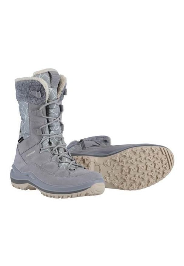 Buty trekkingowe damskie Lowa Barina Iii Gtx. Zapięcie: sznurówki. Kolor: szary. Materiał: syntetyk, zamsz, materiał. Szerokość cholewki: normalna