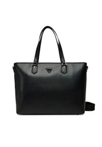 Guess Torba Norom Travel TWSN90 91024 Czarny. Kolor: czarny. Materiał: skóra