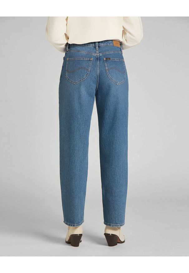 Lee - LEE WIDE LEG LONG DAMSKIE SPODNIE JEANSOWE VINTAGE LEWES L31ZMWMQ 112139891. Styl: vintage