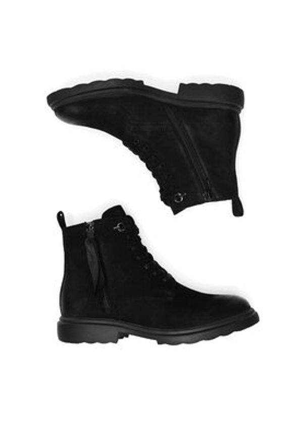 Lasocki Trzewiki WI23-SDAM-04 Czarny. Kolor: czarny. Materiał: skóra