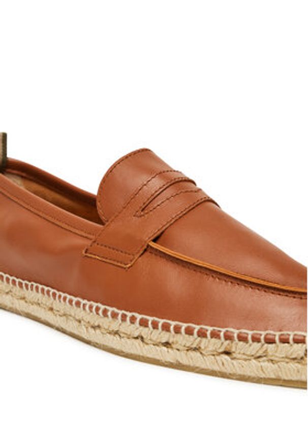 Castañer Espadryle Nacho/104 25730 Brązowy. Kolor: brązowy. Materiał: skóra