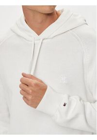 TOMMY HILFIGER - Tommy Hilfiger Bluza MW0MW35515 Biały Regular Fit. Kolor: biały. Materiał: bawełna #5