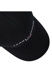 TOMMY HILFIGER - Tommy Hilfiger Czapka z daszkiem Th Established Cap AM0AM07352 Czarny. Kolor: czarny. Materiał: materiał #3