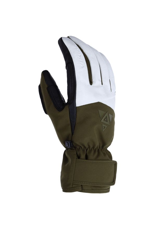 Rękawice narciarskie dla dorosłych Viking Norvik Pro Pipe. Kolor: zielony. Sezon: zima. Sport: narciarstwo