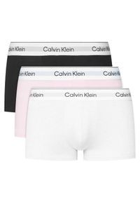 Calvin Klein Underwear Komplet 3 par bokserek LV00NB4389 Kolorowy. Materiał: bawełna. Wzór: kolorowy