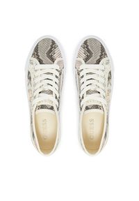 Guess Sneakersy FLTJLV ELE12 Szary. Kolor: szary. Materiał: skóra