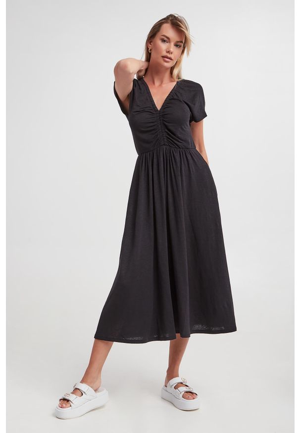 Max Mara Leisure - Sukienka maxi Demetra MAX MARA LEISURE. Długość: maxi