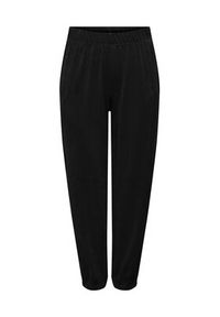 only - ONLY Spodnie dresowe 15299669 Czarny Regular Fit. Kolor: czarny. Materiał: dresówka, syntetyk #5