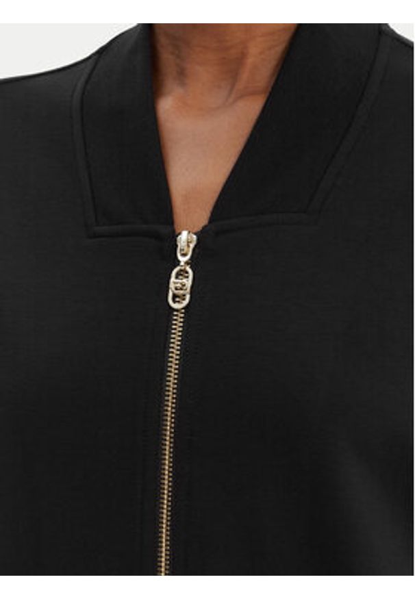 Liu Jo Sport Bluza TA6241 JS182 Czarny Regular Fit. Kolor: czarny. Materiał: wiskoza. Styl: sportowy