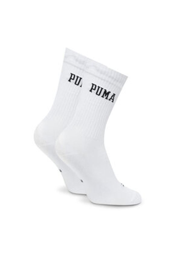Puma Zestaw 3 par wysokich skarpet unisex 938632 Kolorowy. Materiał: materiał, bawełna. Wzór: kolorowy