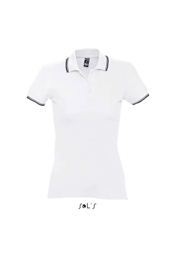 SOL'S - Damska koszulka polo Sol's Practice. Typ kołnierza: polo. Kolor: biały