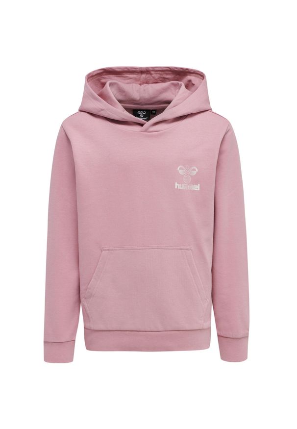 Bluza z kapturem dla dzieci Hummel Proud. Typ kołnierza: kaptur. Kolor: fioletowy. Materiał: bawełna