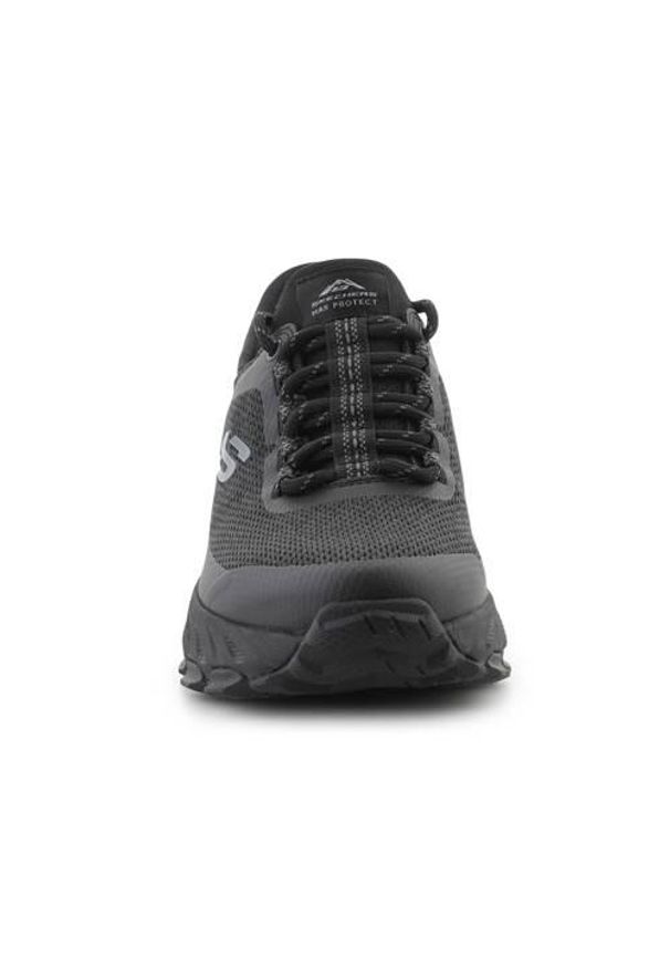 skechers - Buty do chodzenia męskie Skechers Max Protect Assembly. Kolor: czarny. Materiał: tkanina. Szerokość cholewki: normalna. Sport: turystyka piesza
